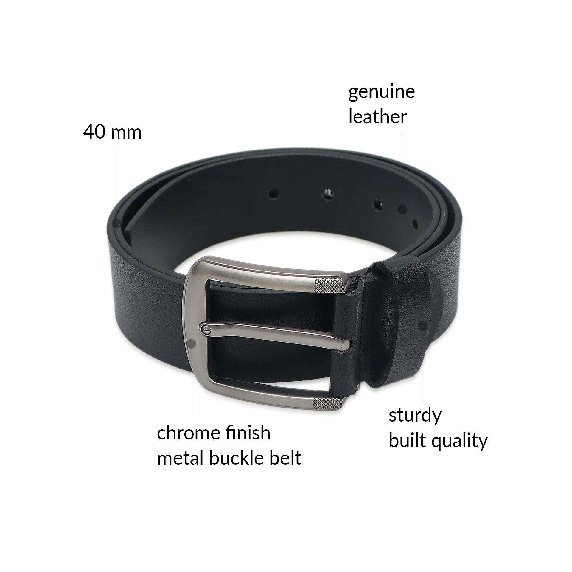 4141 Leather Belt for Men