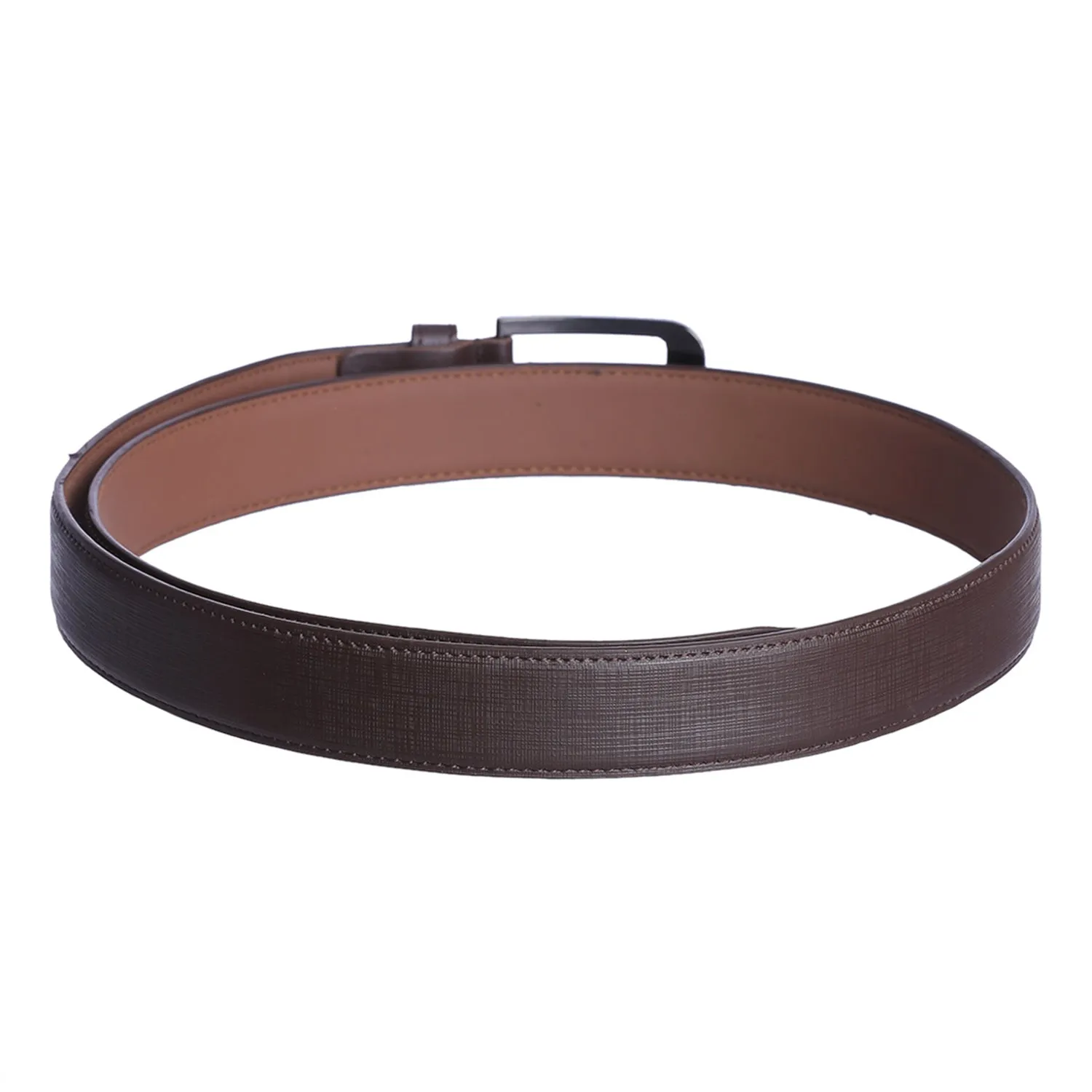 4200 Brown Textured Belt for Men