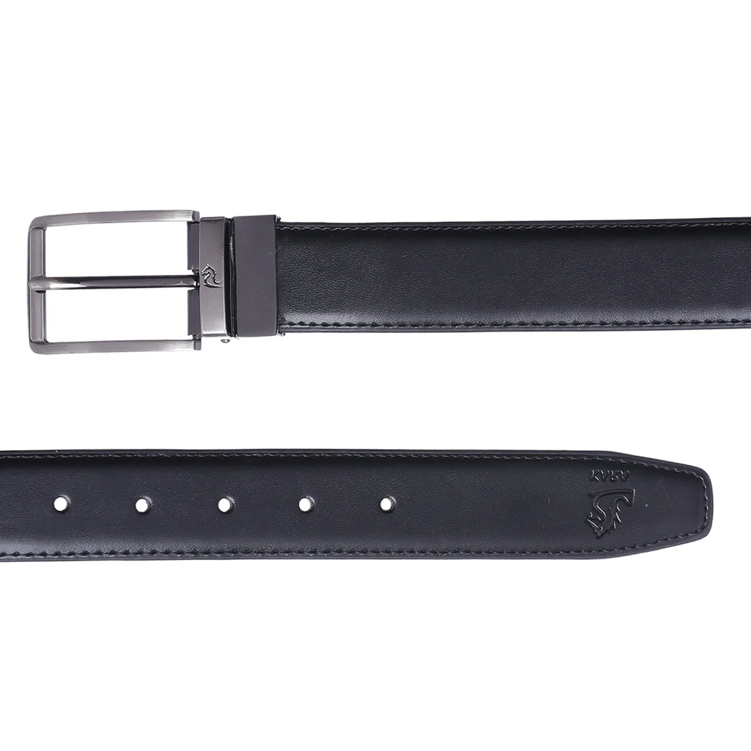 4205 Black & Brown Reversible Belt for Men