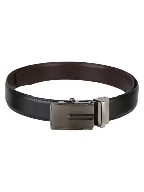 4246 Black & Brown Reversible Belt for Men