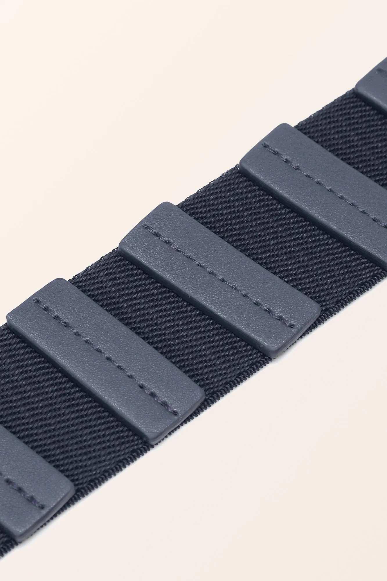 Adjustable Elastic Waist Belt - Midnight Blue