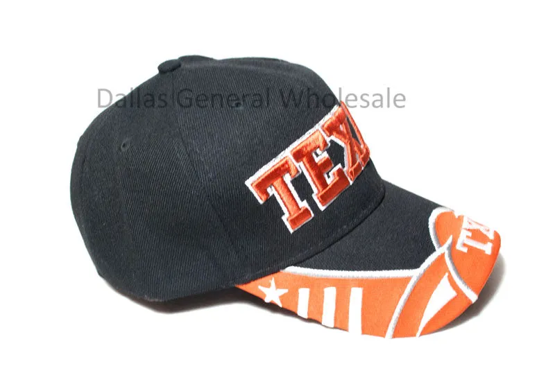 Adults "Texas" Casual Caps Wholesale