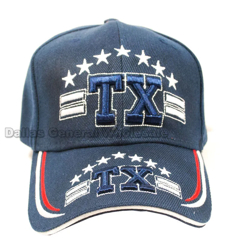 Adults TX Casual Baseball Caps Wholesale