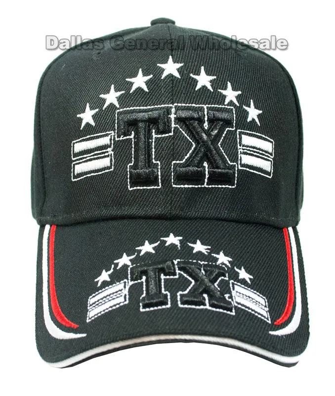 Adults TX Casual Baseball Caps Wholesale