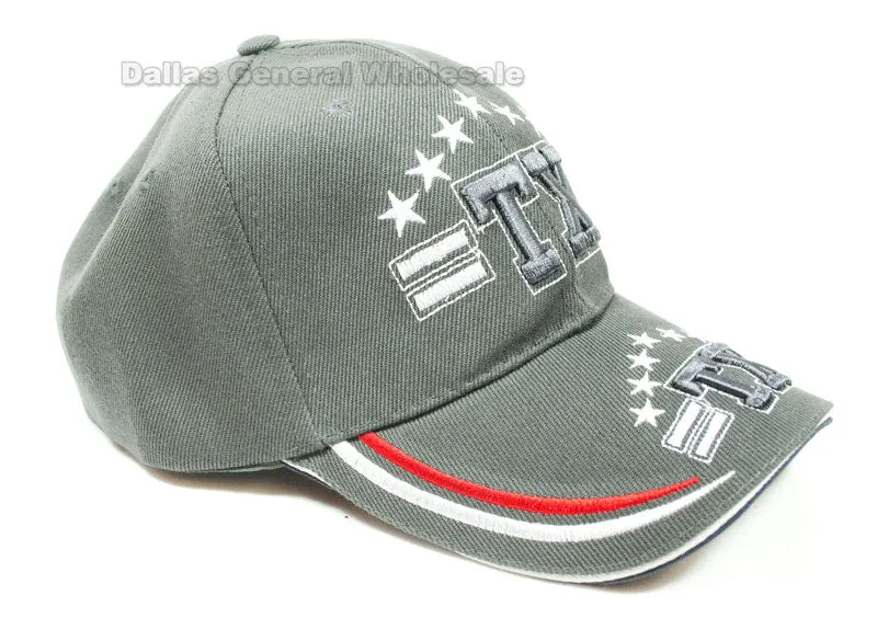 Adults TX Casual Baseball Caps Wholesale