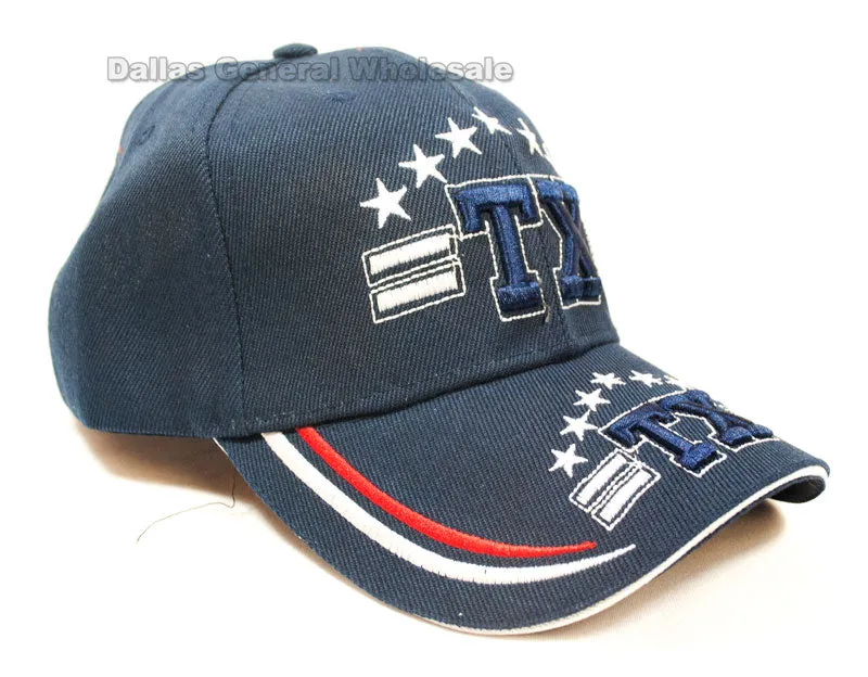 Adults TX Casual Baseball Caps Wholesale