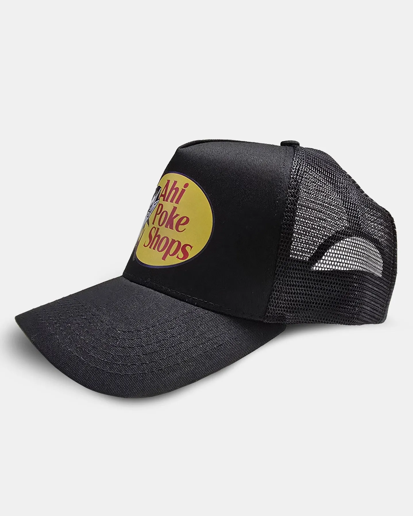 AHI POKE SHOPS Black Trucker