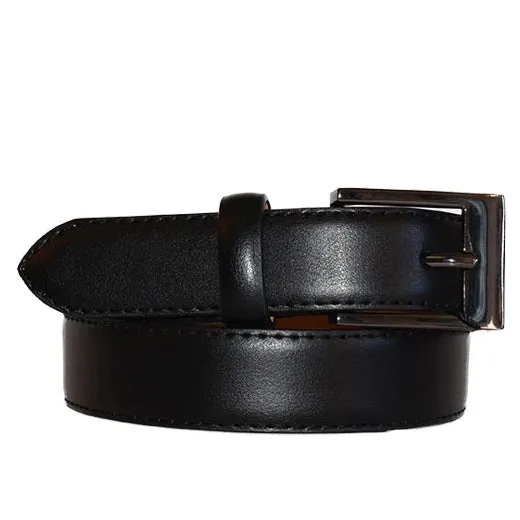 ALEX - Black Genuine Leather Boys Belt