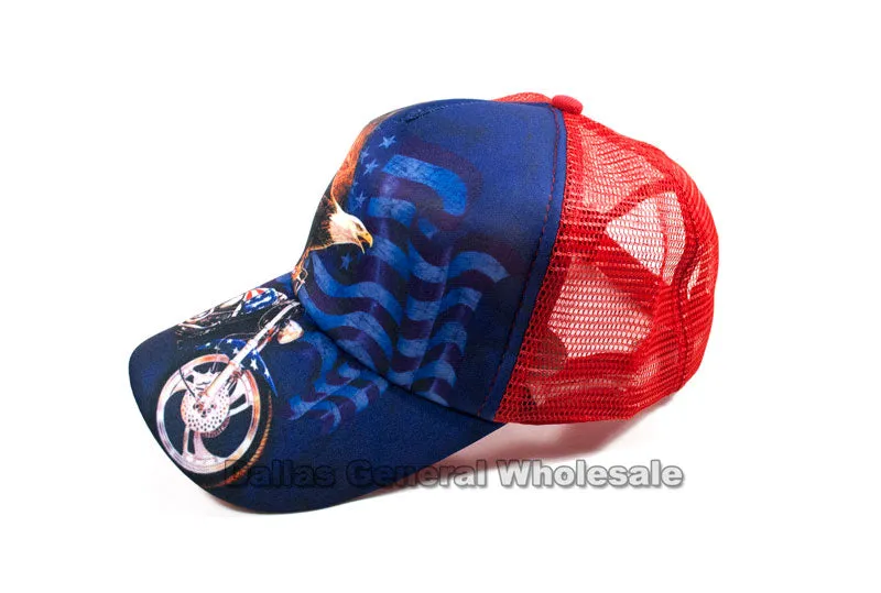 American Spirit Casual Mesh Caps Wholesale