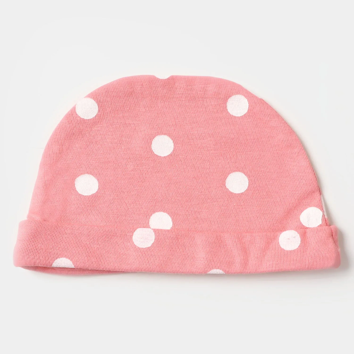 Baby Round Cap | Polka Dot