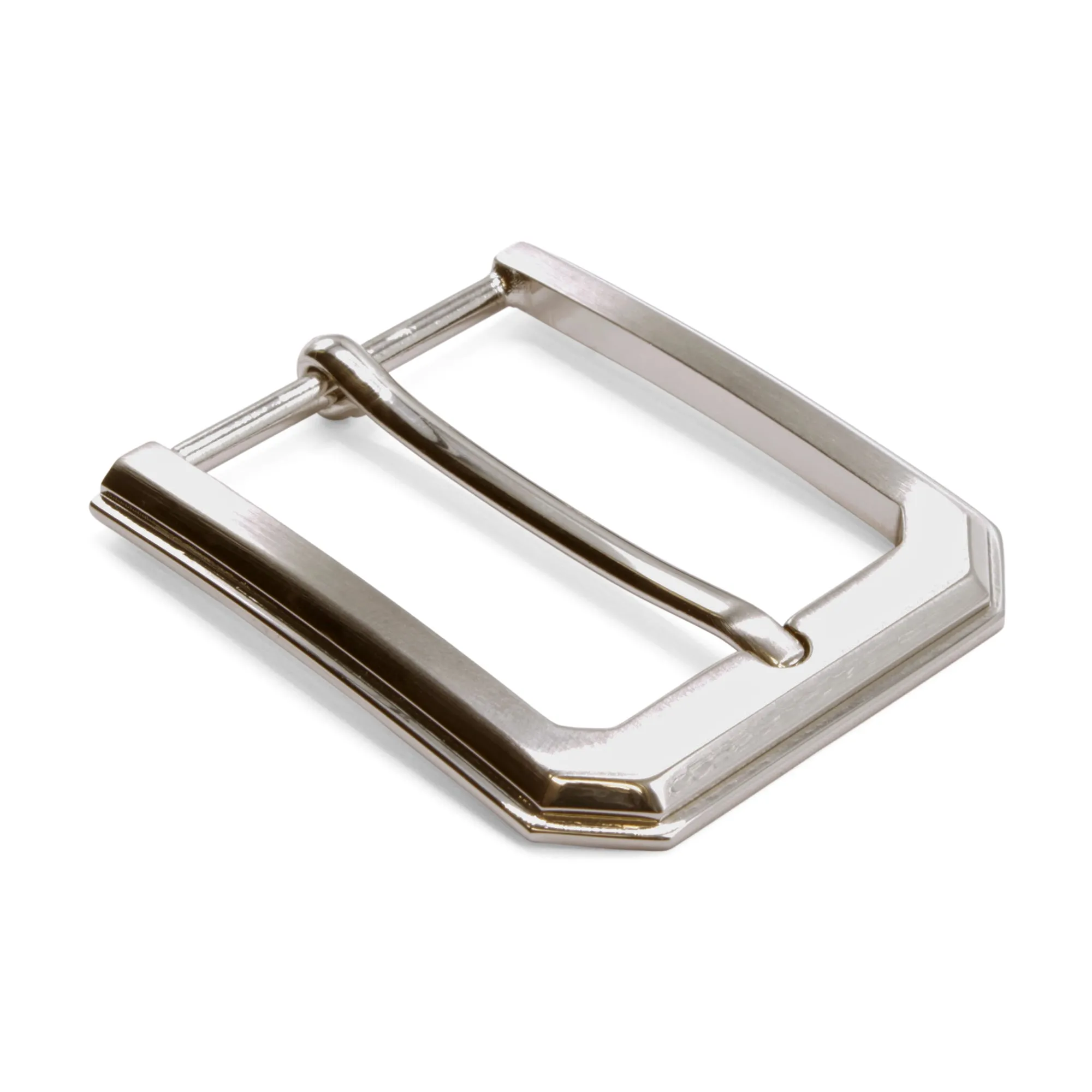 Bevelled Rectangular Prong Buckle 35mm