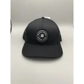 Black Boulet Logo Patched Cap