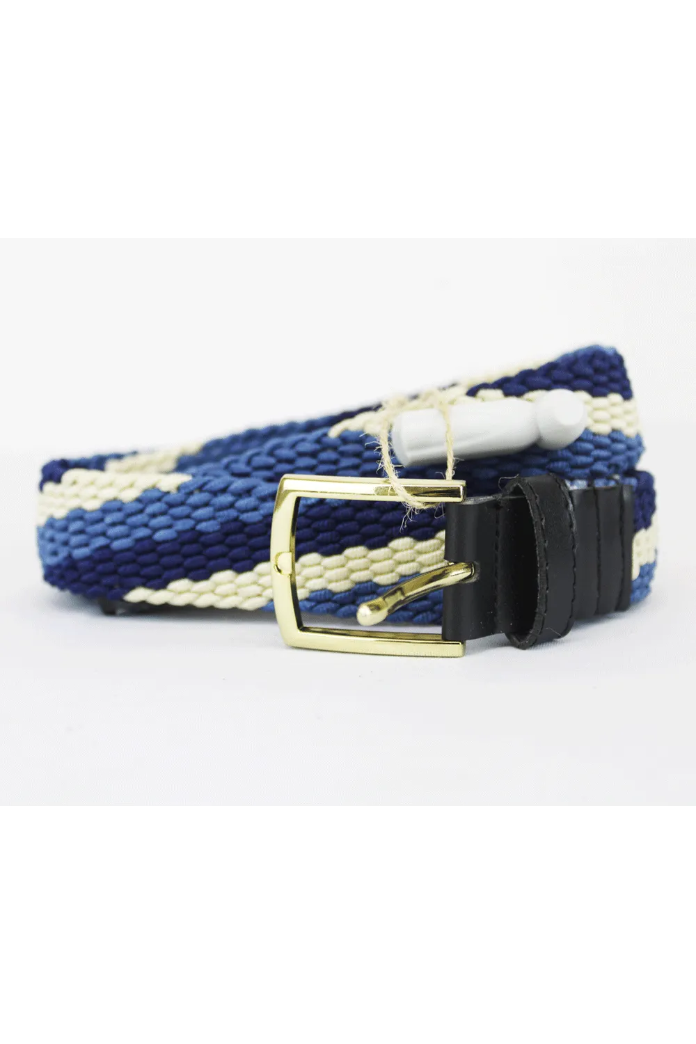 Bossini Woolen Stretch Blue Belt