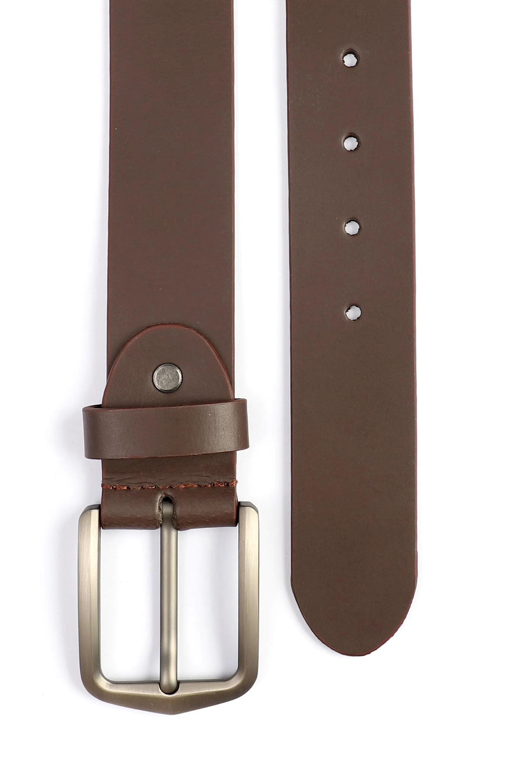 BROWN FORMAL LEATHER BELT