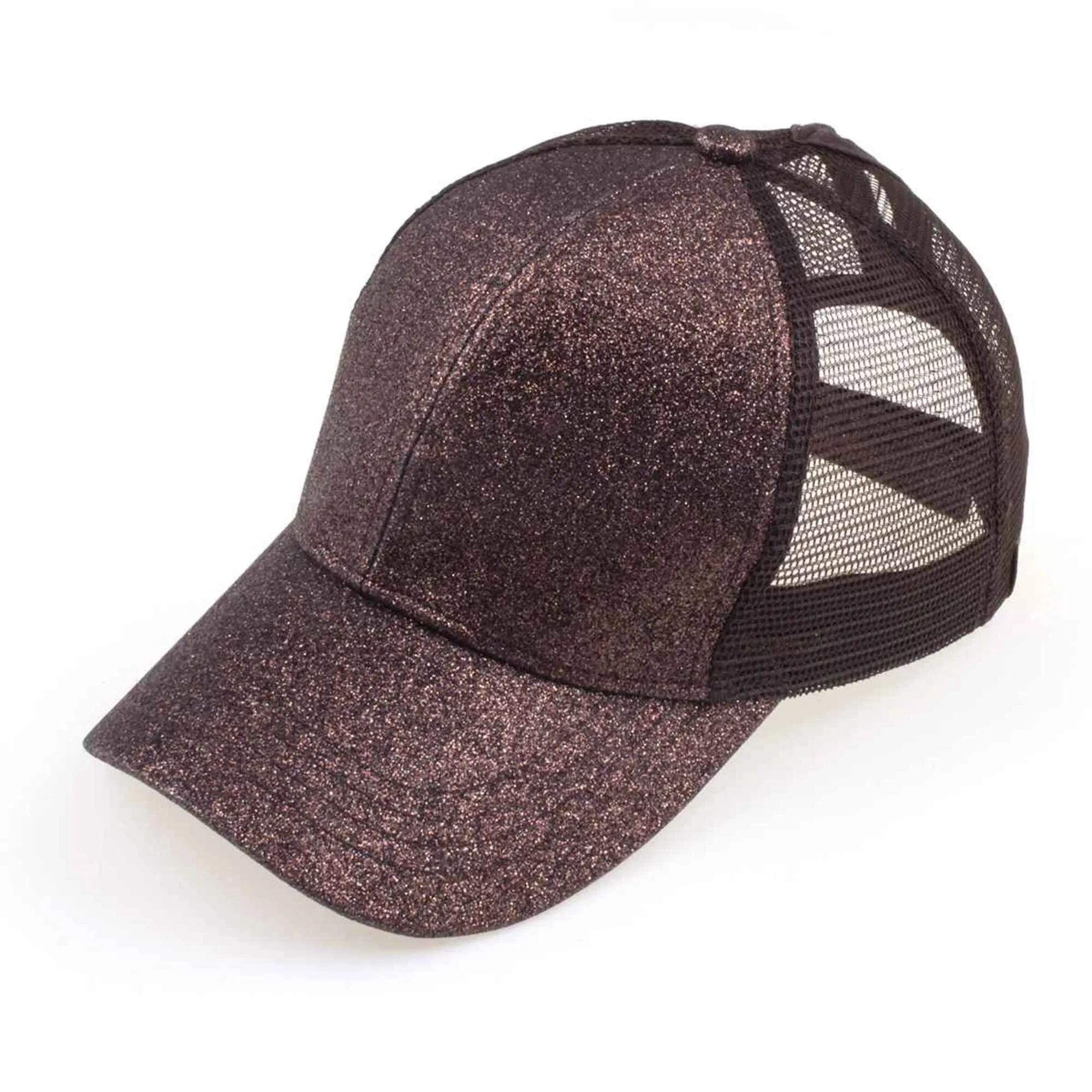 BT6 Glitter High Pony Baseball Cap