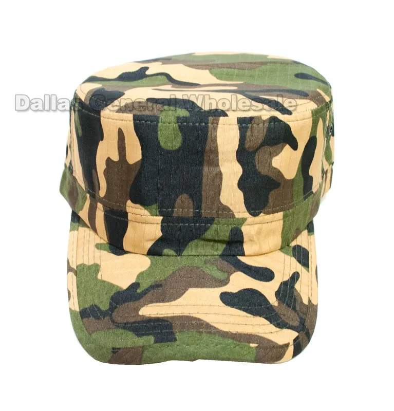 Camouflage Casual Cadet Caps