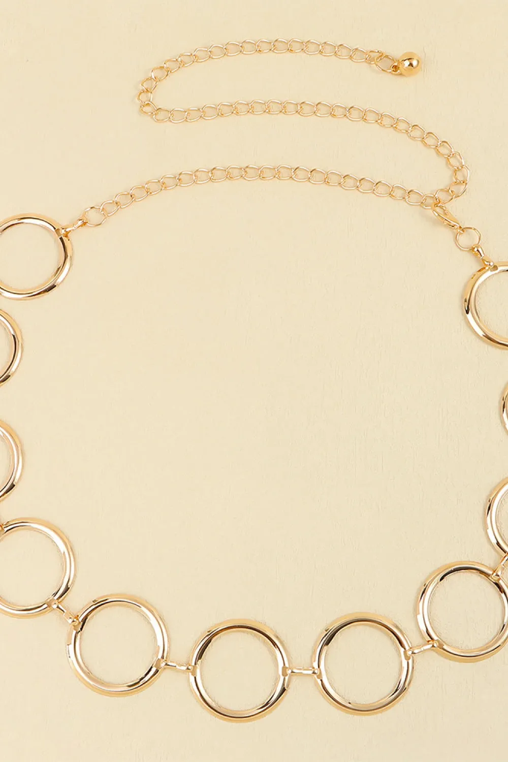 Circle Ring Chain Belt