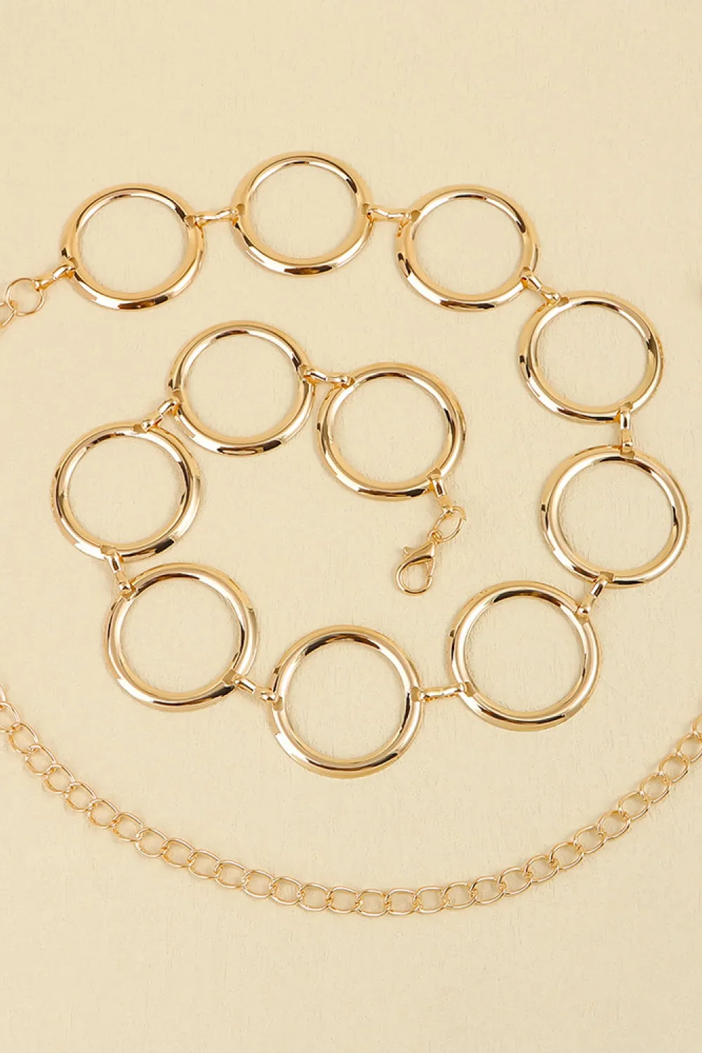 Circle Ring Chain Belt