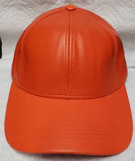 Clyde -- Leather Baseball Cap