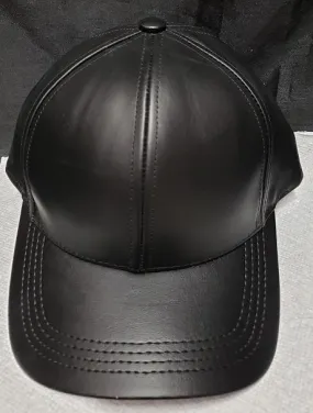 Clyde -- Leather Baseball Cap