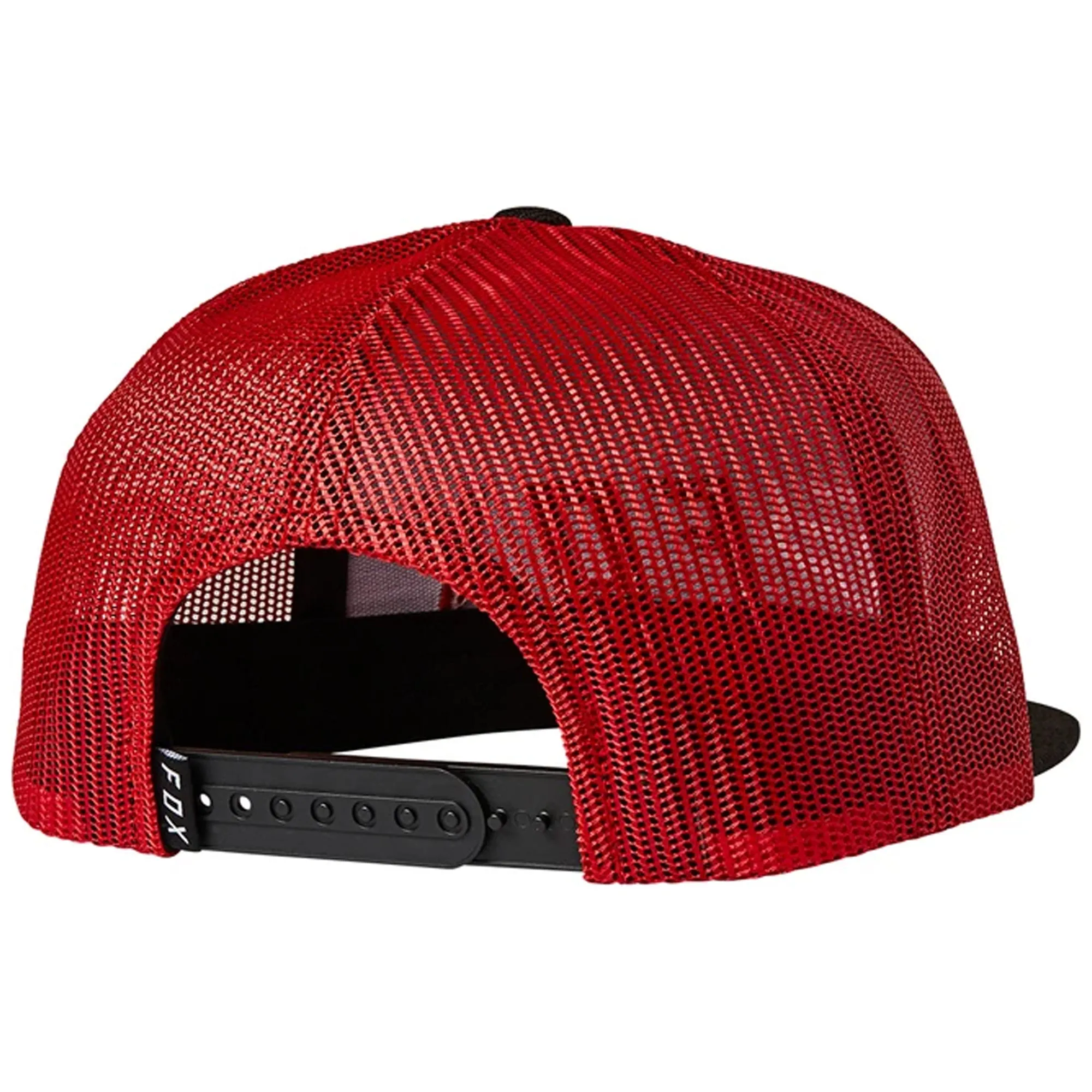 Fox Apex Snapback Cap (Black/Red)