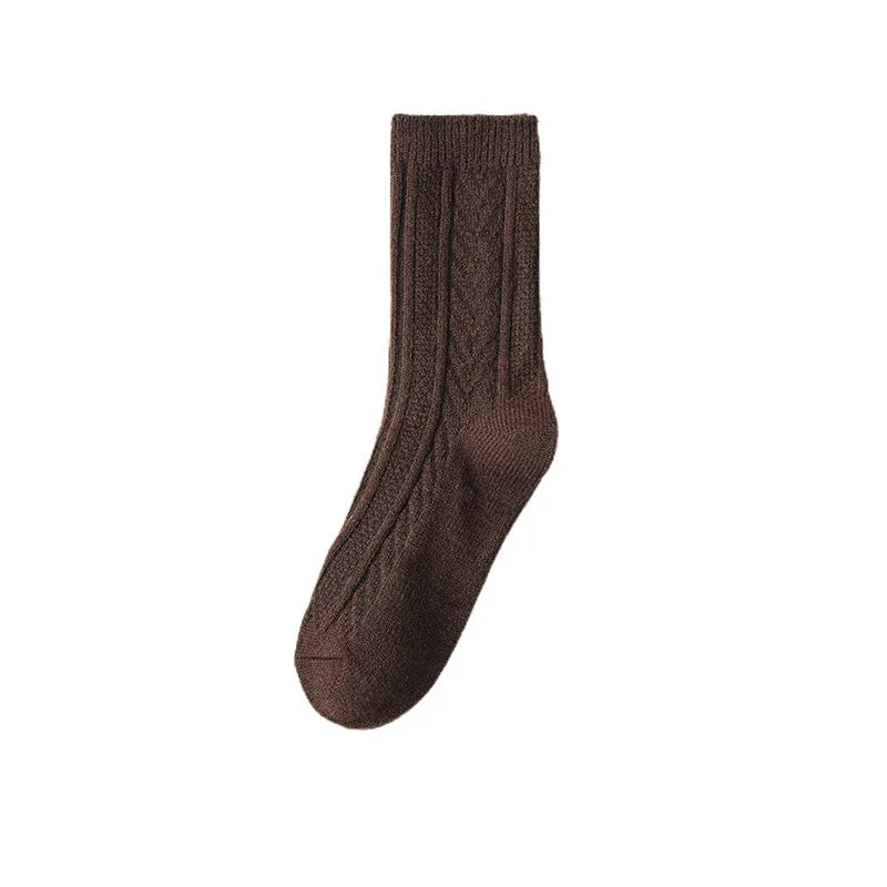 Girl Thickened Warm Lock Warm Wool Socks