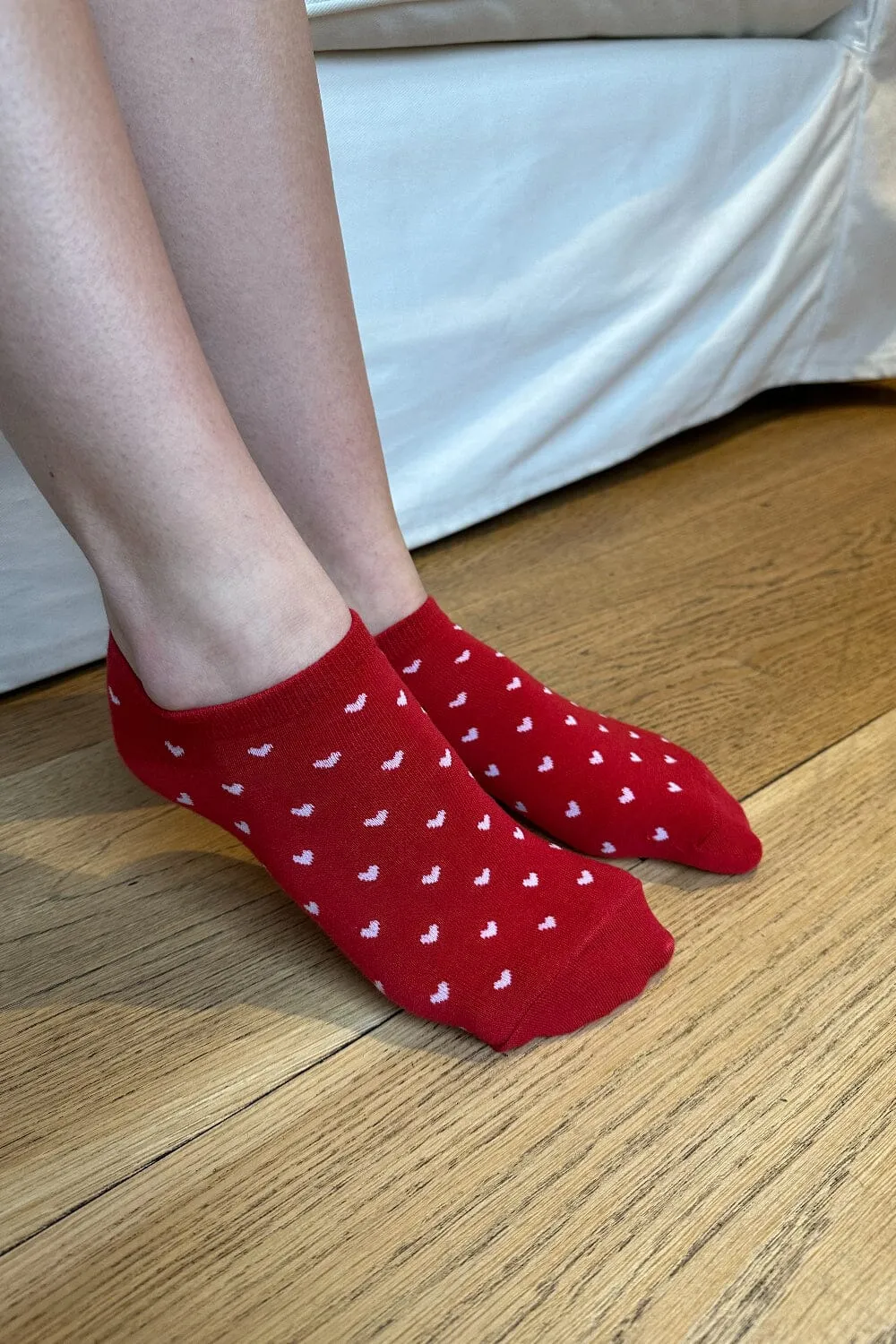 Hearts Ankle Socks