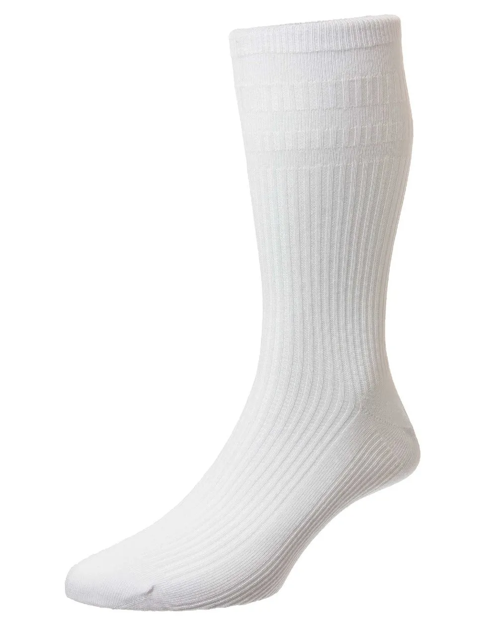 HJ Hall Original Cotton Soft Top Socks