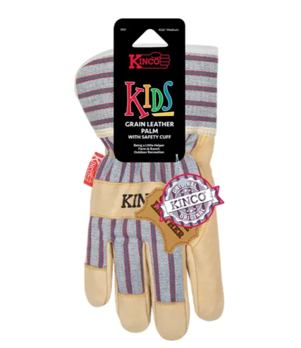 Kinco Kid's Leather Gloves