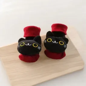 Kitty Baby Rattle Socks