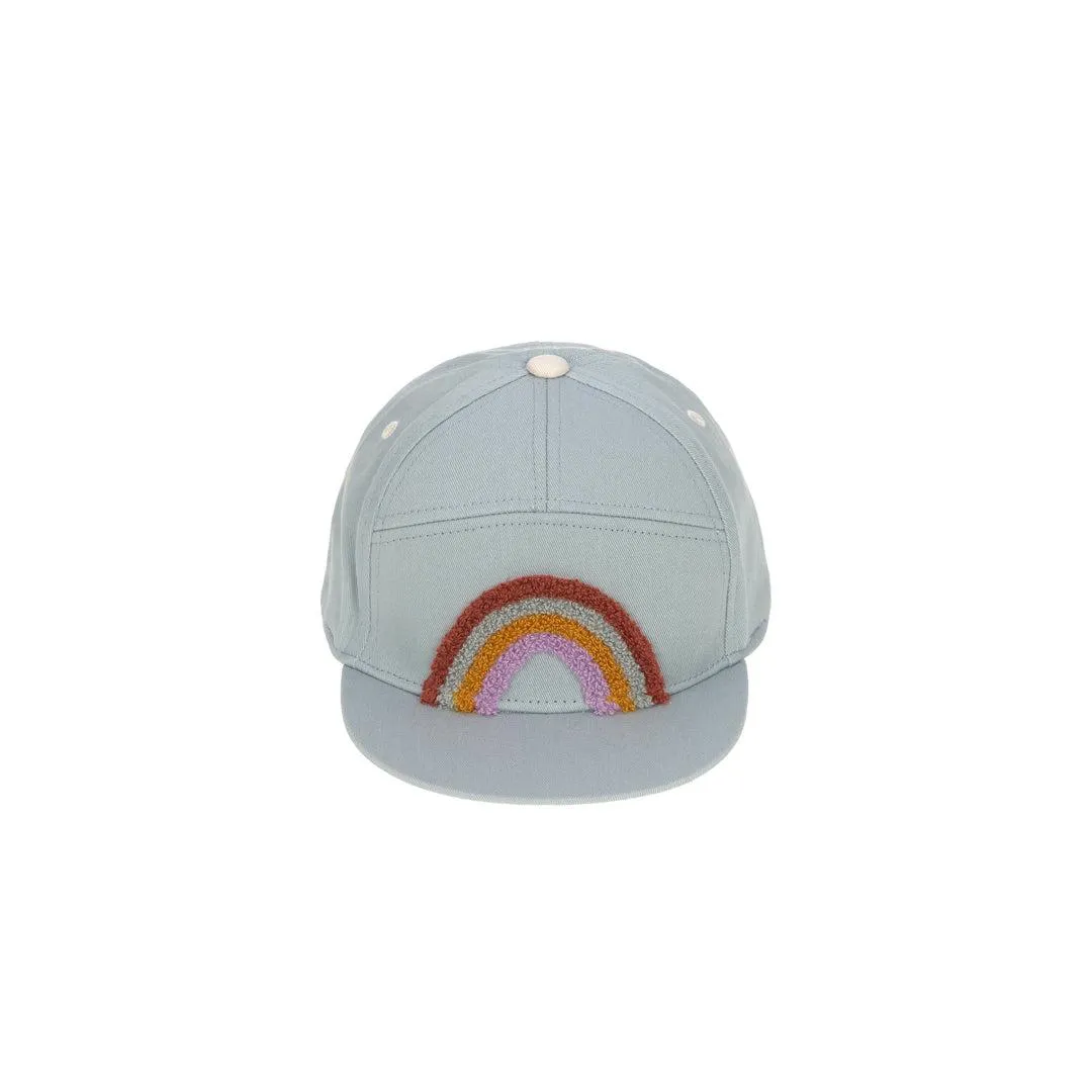 Lassig Kids Skater Cap - Light Blue - Rainbow