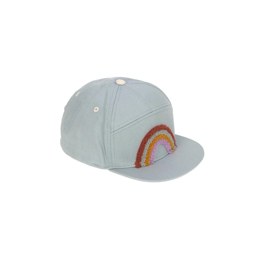 Lassig Kids Skater Cap - Light Blue - Rainbow