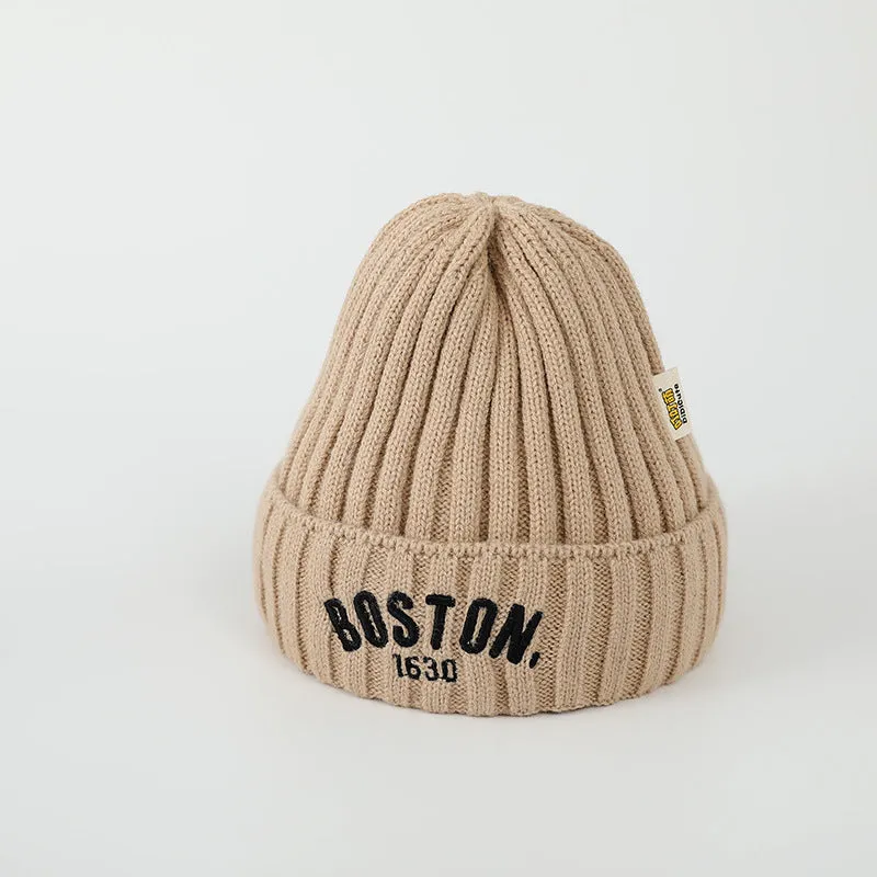 Little Gigglers World Trendy Boston-Inspired Kids Beanie Hat