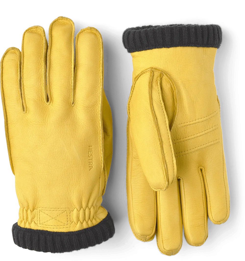 Men's Deerskin Primaloft Rib Gloves