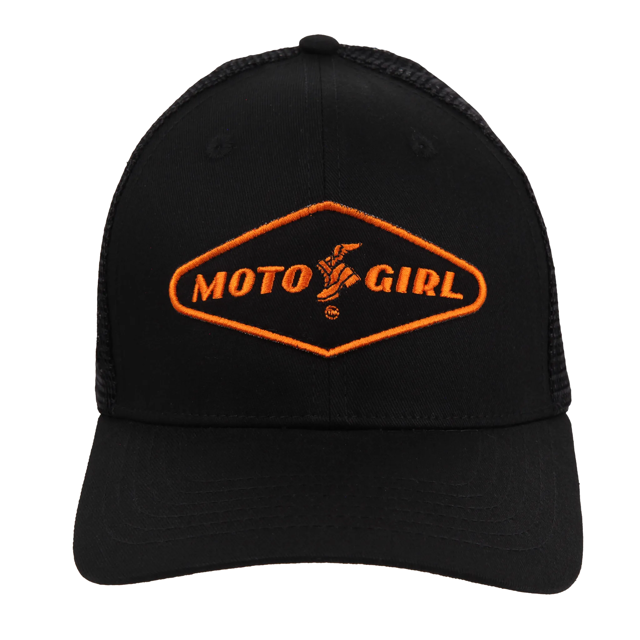 MotoGirl Patch Mesh Cap