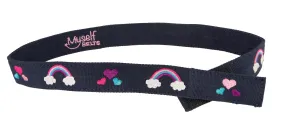 MYSELF BELTS - Rainbow Print Easy Velcro Belt For Toddlers/Kids