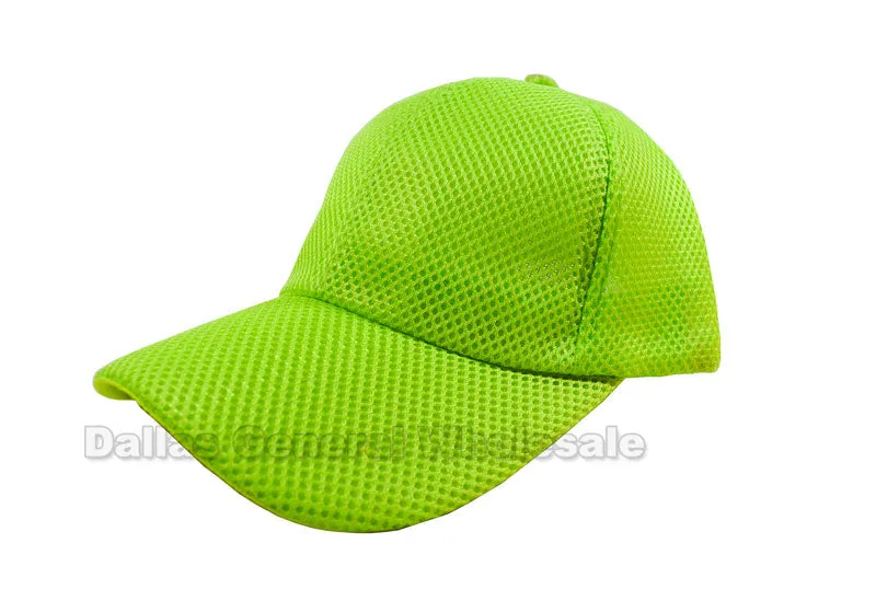 Neon Color Casual Caps Wholesale