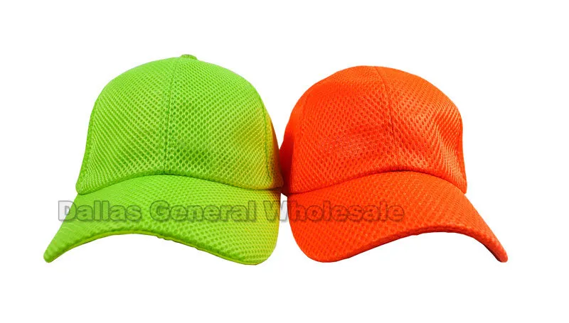 Neon Color Casual Caps Wholesale