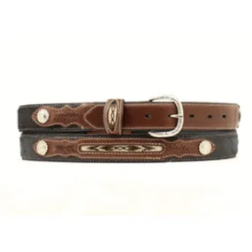 Nocona Boy's Fabric Inset Belt