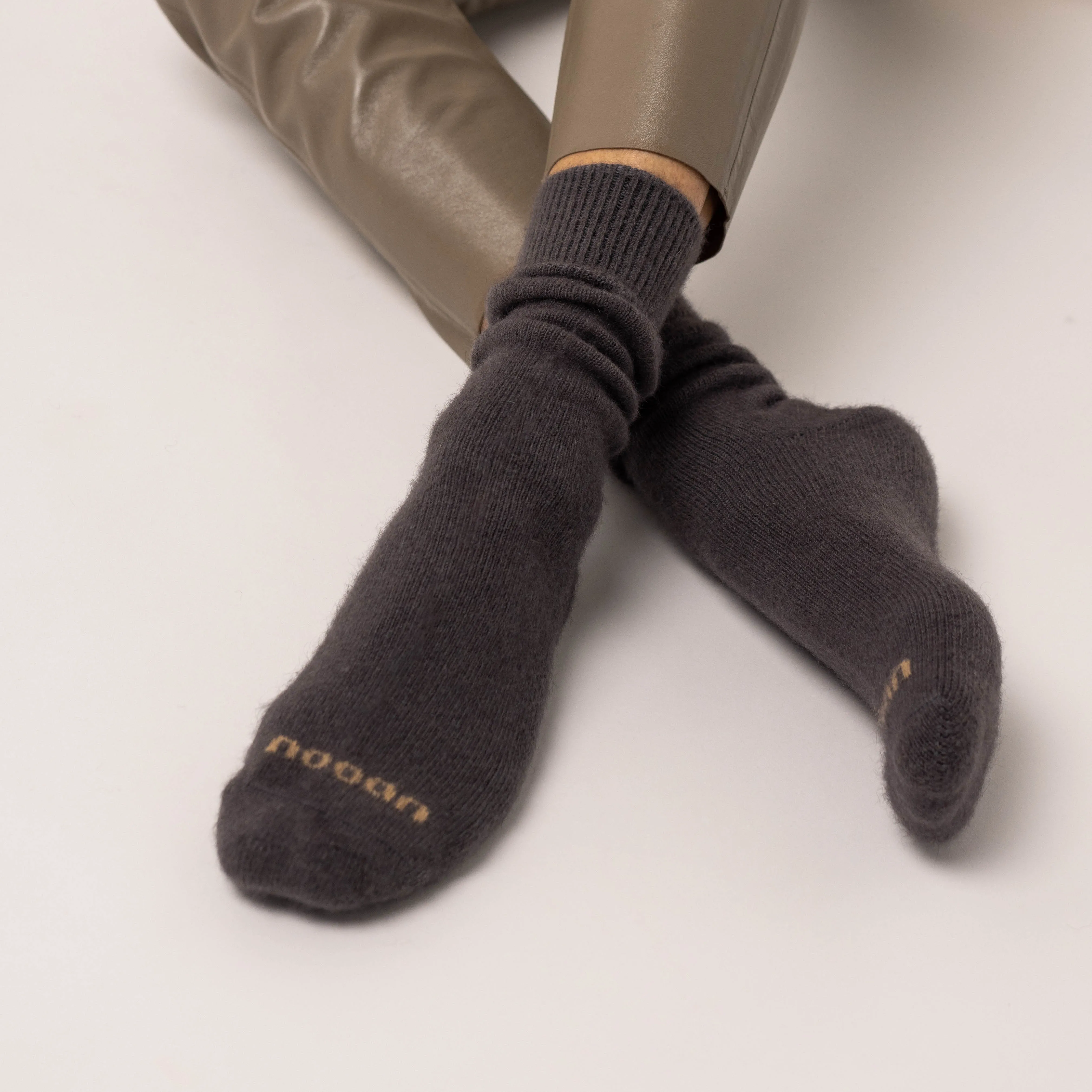 Possum Merino Wool PIHA Socks, Poppy Seed