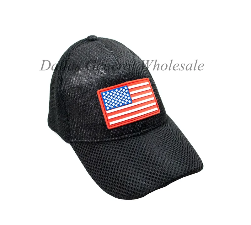 "America USA Flag" Casual Mesh Caps Wholesale