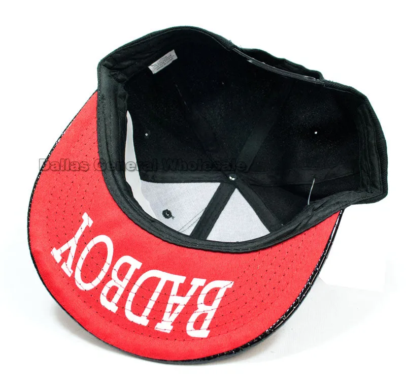 "Badboy" Casual Flat Bill Caps Wholesale