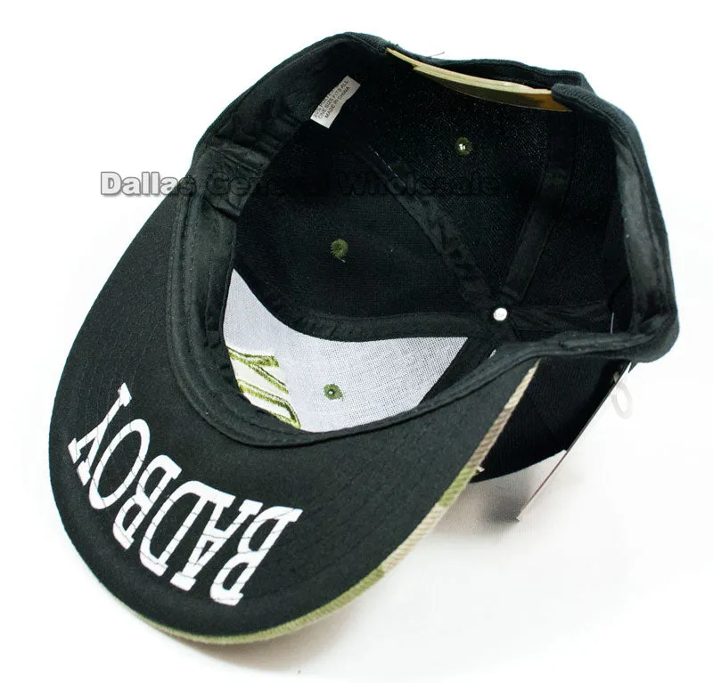 "Badboy" Casual Flat Bill Caps Wholesale