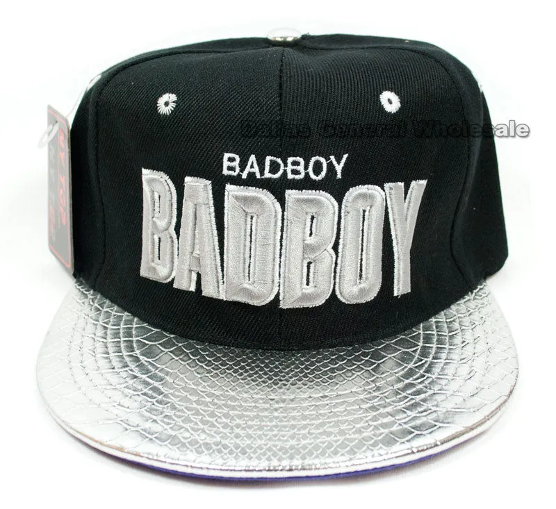 "Badboy" Casual Flat Bill Caps Wholesale