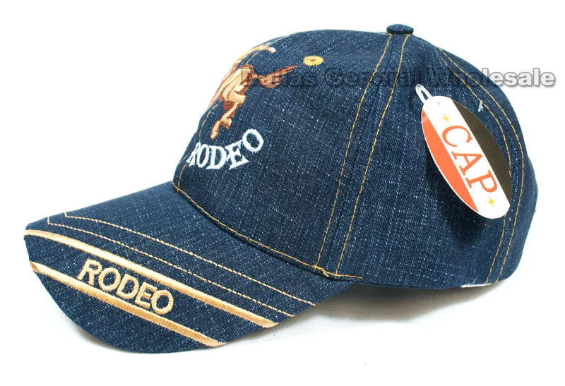 "Cowboy Rodeo"Casual Denim Caps Wholesale