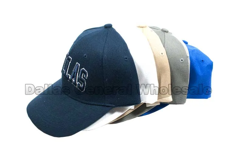 "DALLAS" Casual Baseball Caps