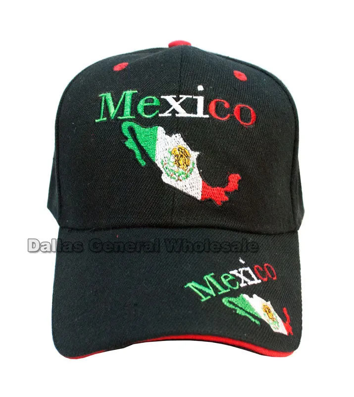 "Mexico" Adults Casual Baseball Caps Wholesale