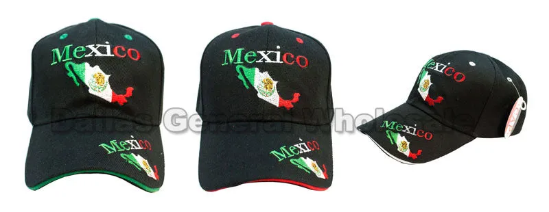 "Mexico" Adults Casual Baseball Caps Wholesale