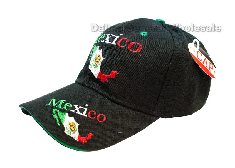 "Mexico" Adults Casual Baseball Caps Wholesale