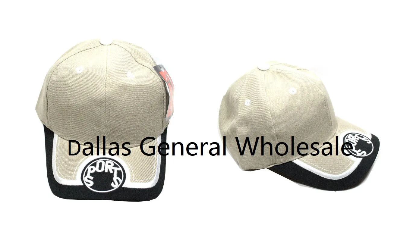 "Sports" Casual Caps Wholesale